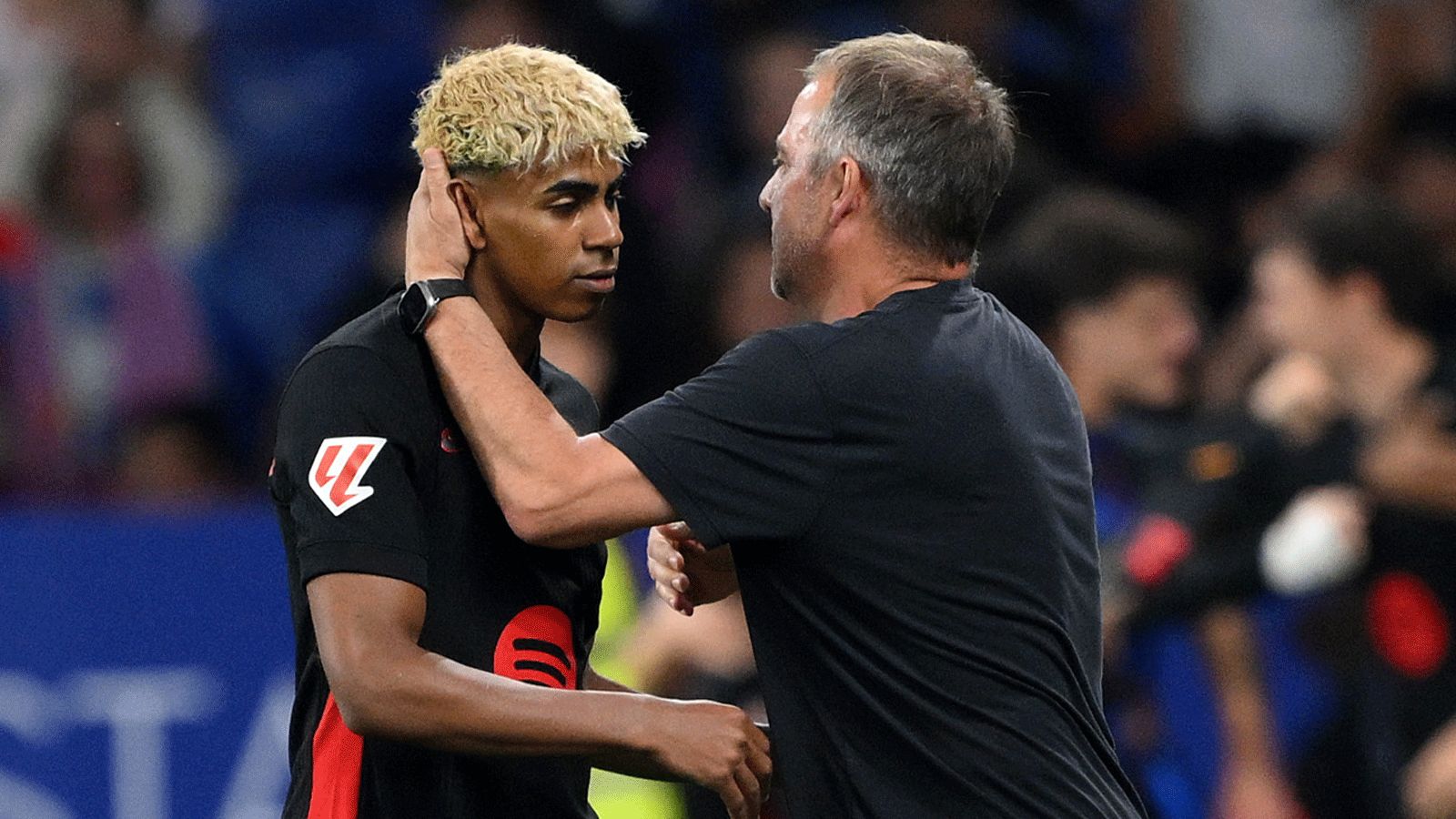 Lamine Yamal, Hansi Flick