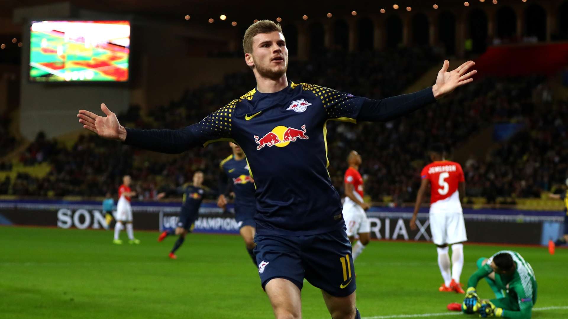 Werner Leipzig Monaco Champions League 11212017
