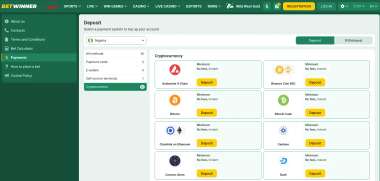BetWinner Crypto