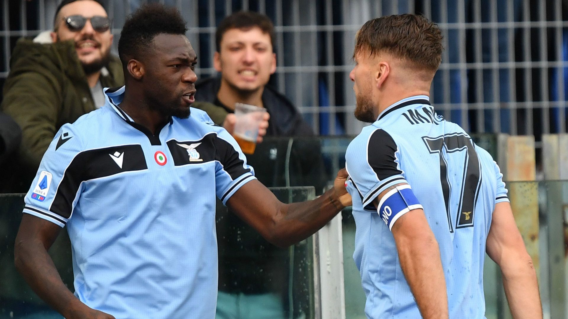 Felipe Caicedo Ciro Immobile Lazio