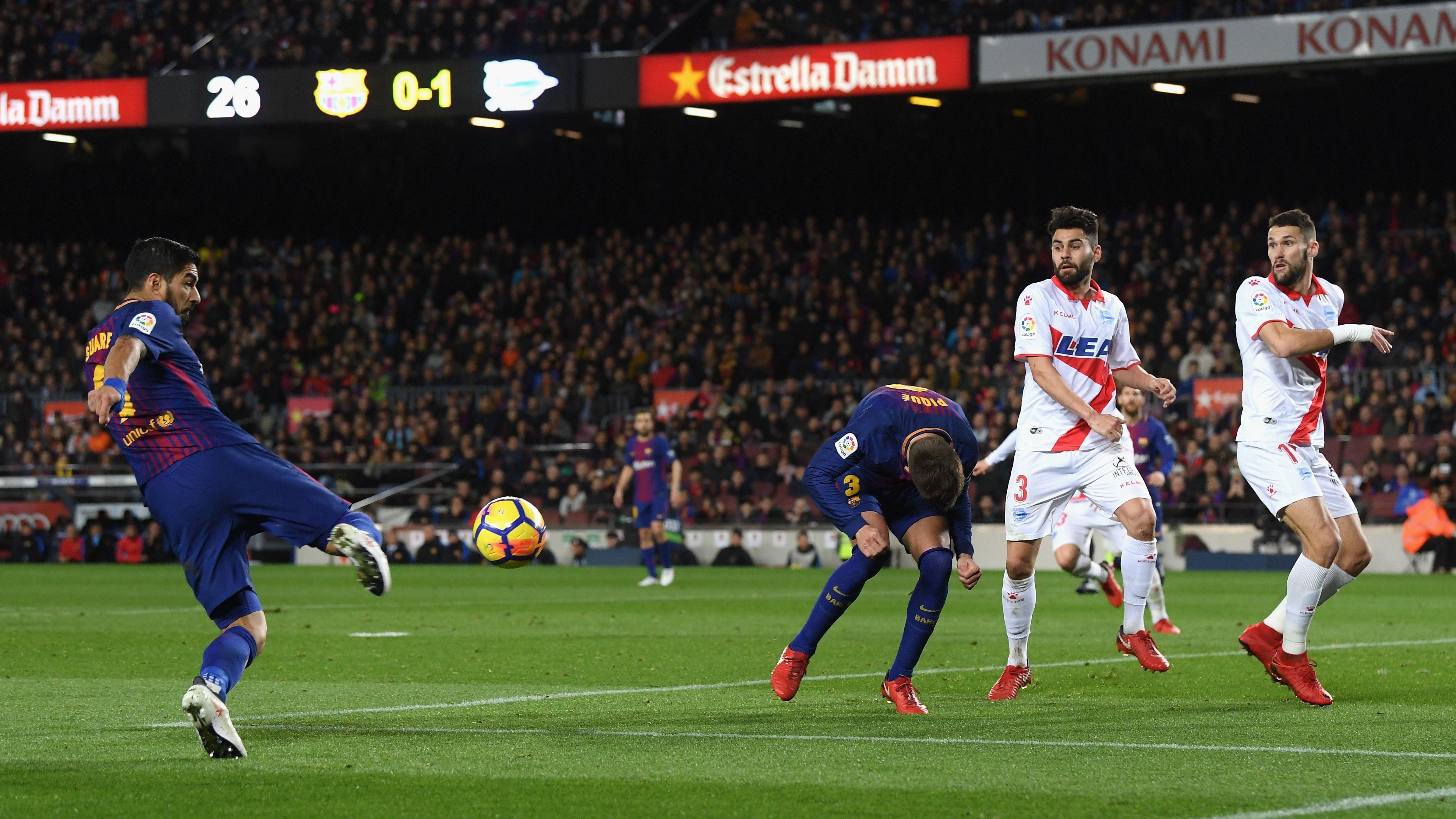 Luis Suarez Barcelona Alaves LaLiga 28012018