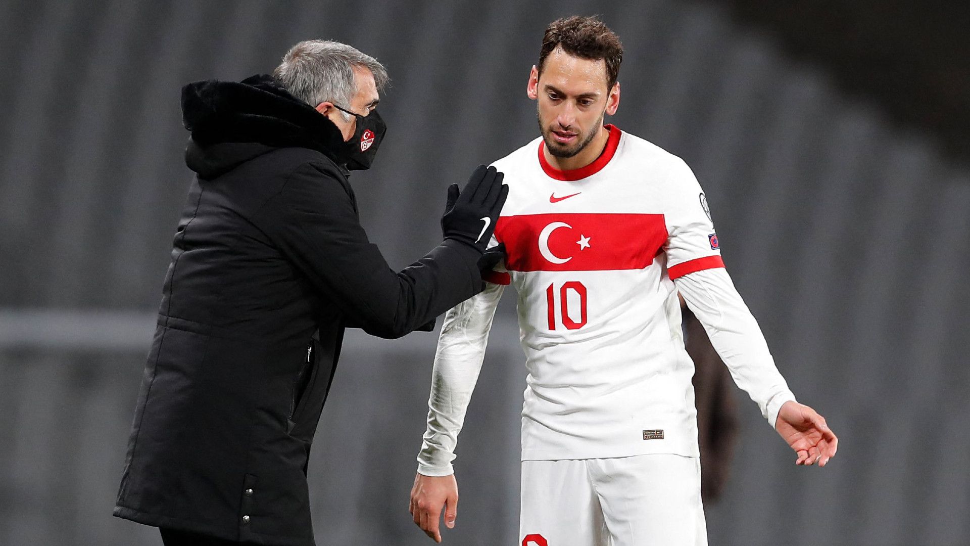 SENOL GÜNES HAKAN CALHANOGLU TURKEY