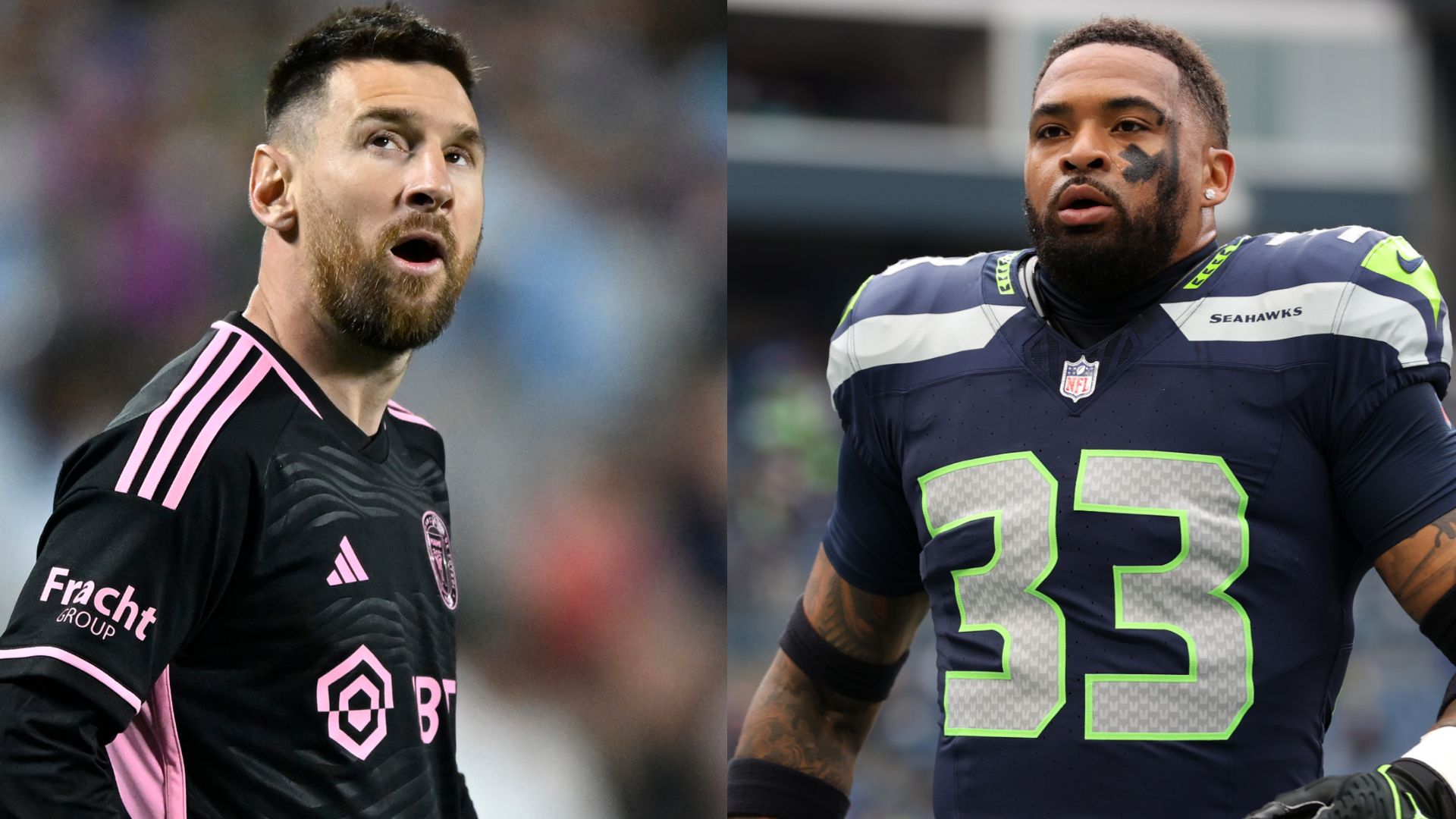 Lionel Messi Jamal Adams