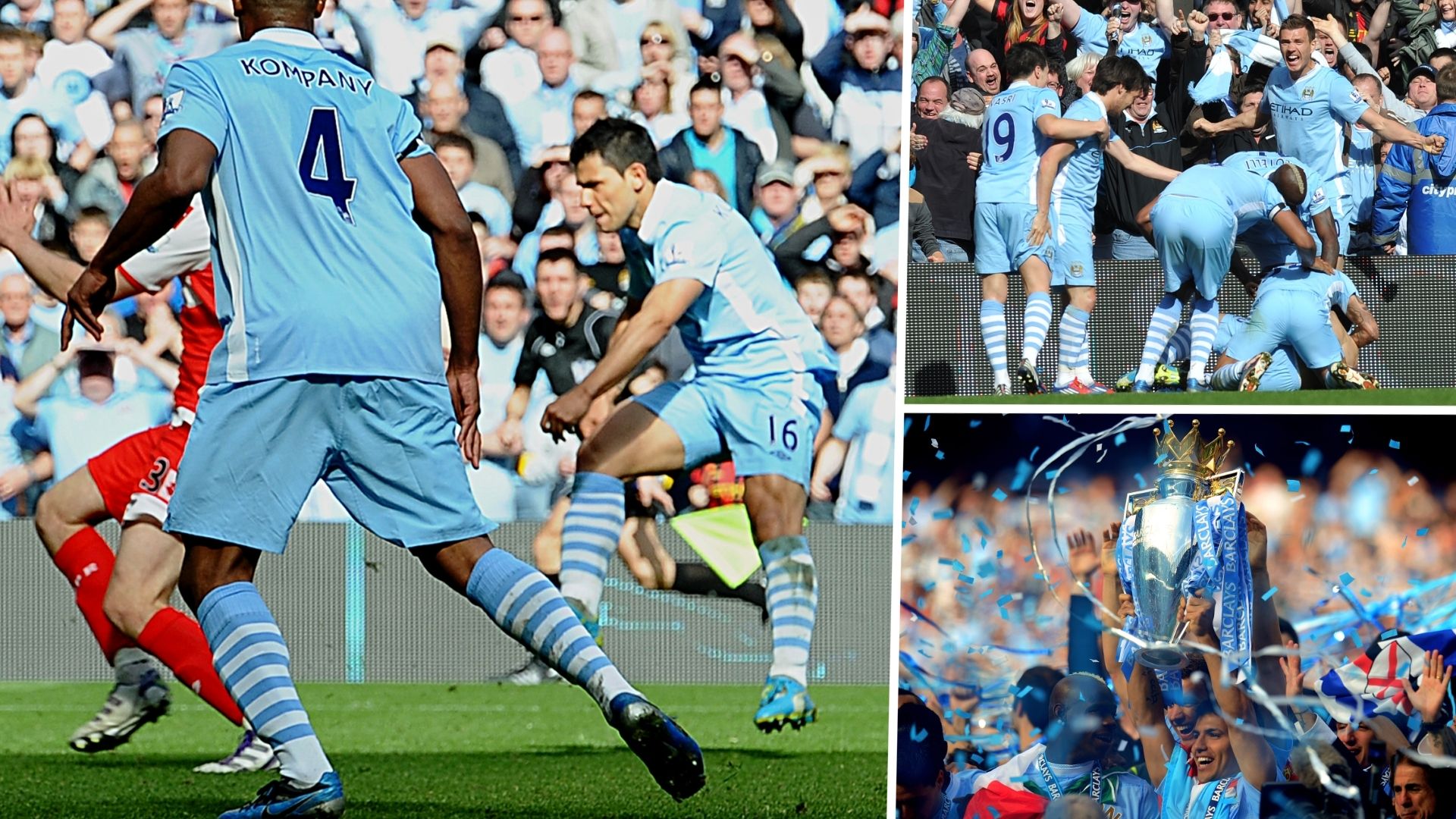 Sergio Aguero Manchester City QPR 2012