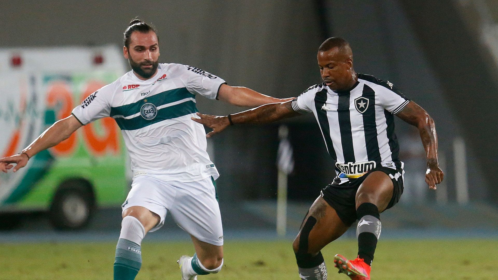 Léo Gamalho e Guilherme Santos - Botafogo x Coritiba Série B 05062021
