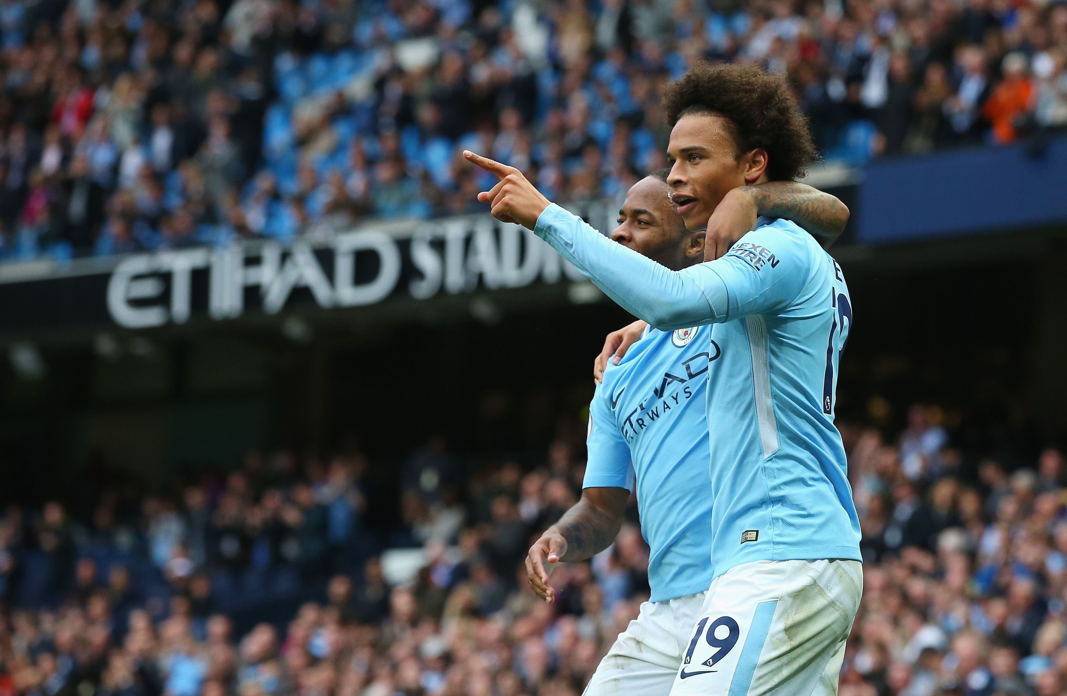 Leroy Sane & Raheem Sterling