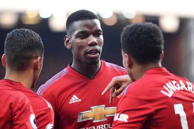 Pogba, Lingard and Pereira