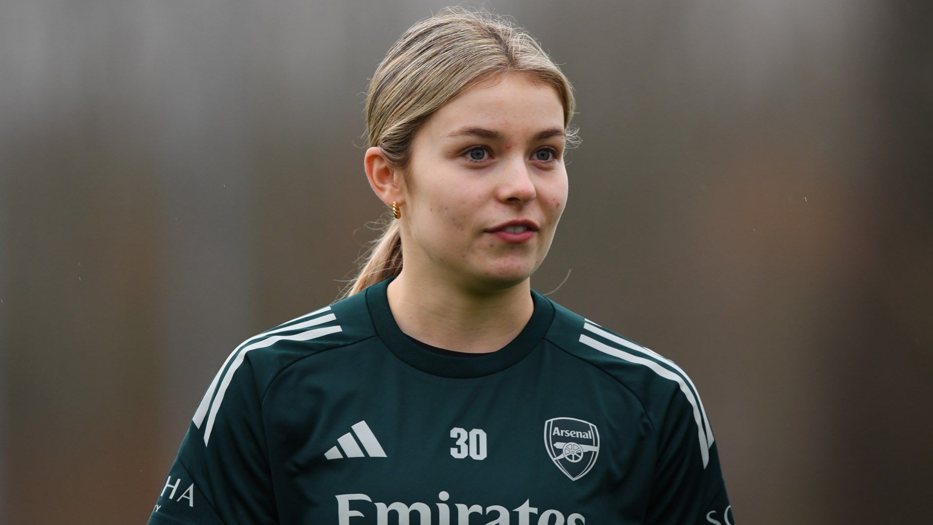 Laila Harbert Arsenal Women training 2025-26