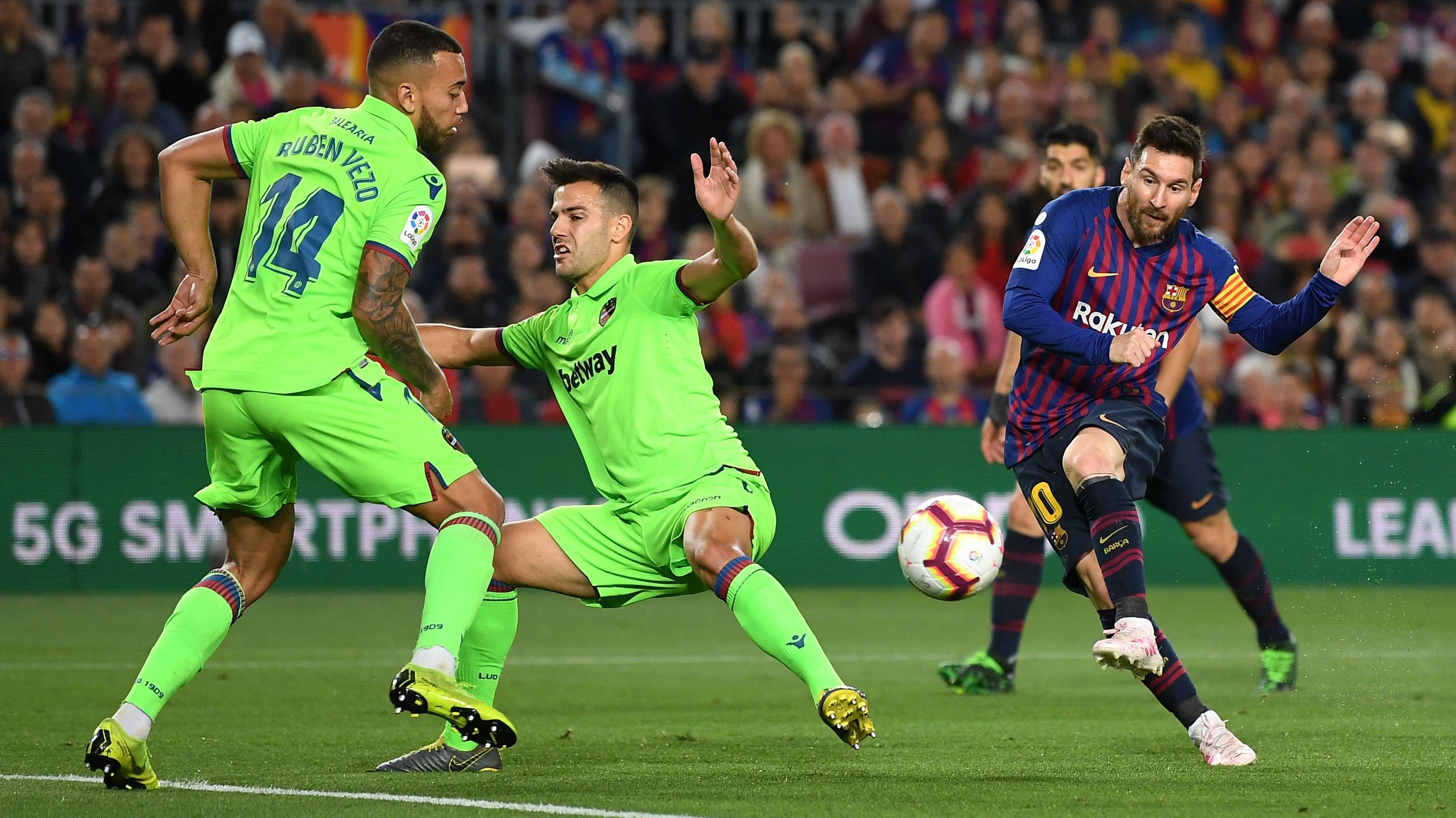 Lionel Messi Barcelona Levante LaLiga 27042019