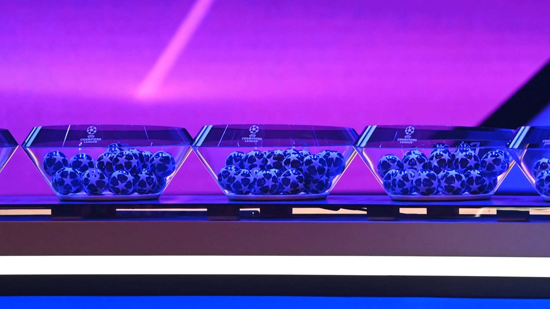 Champions League draw balls 2022