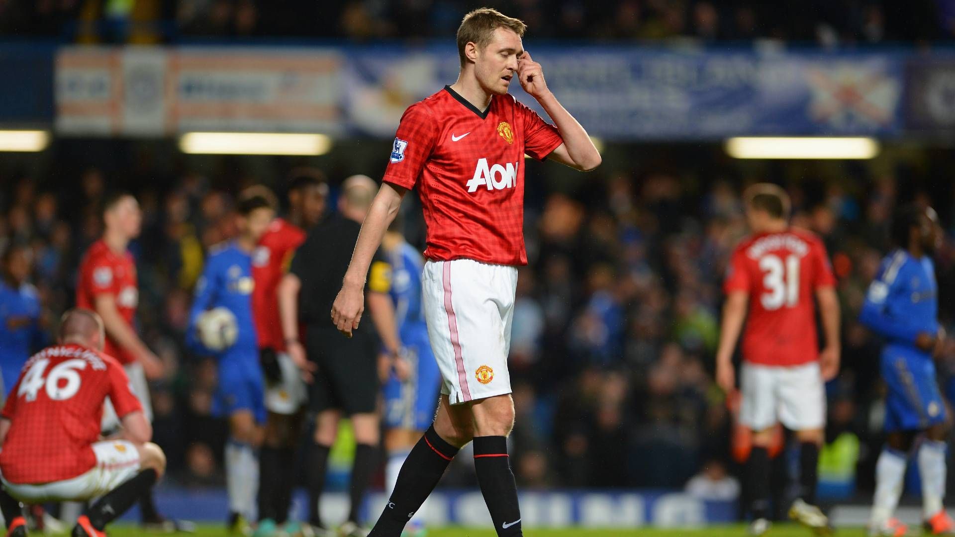 Darren Fletcher Manchester United 2012/13