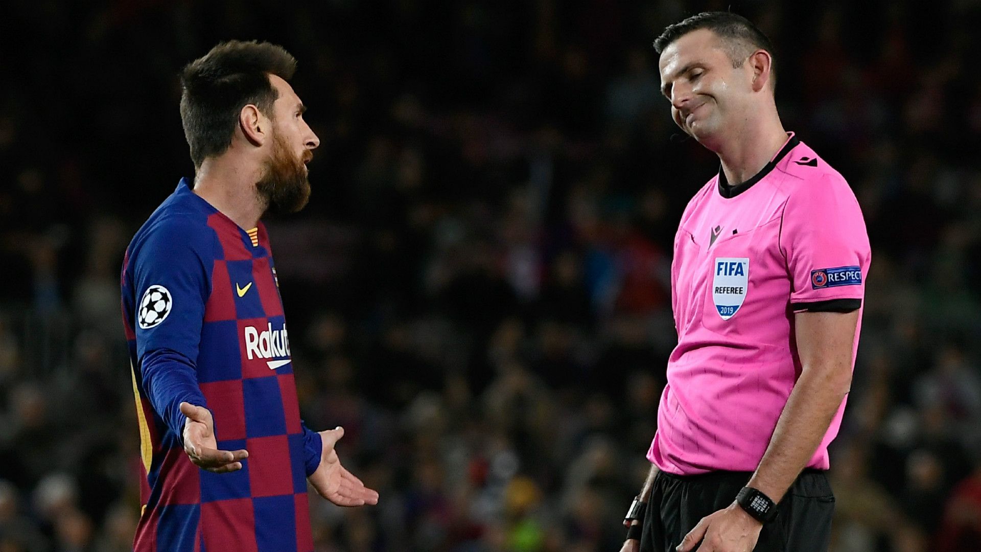 Messi Barcelona Slavia Praga Champions League