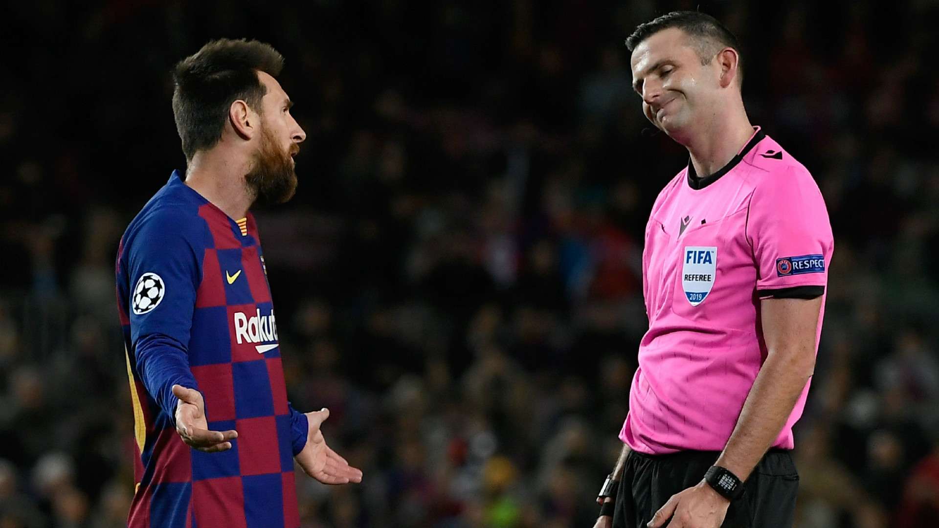 Messi Barcelona Slavia Praga Champions League