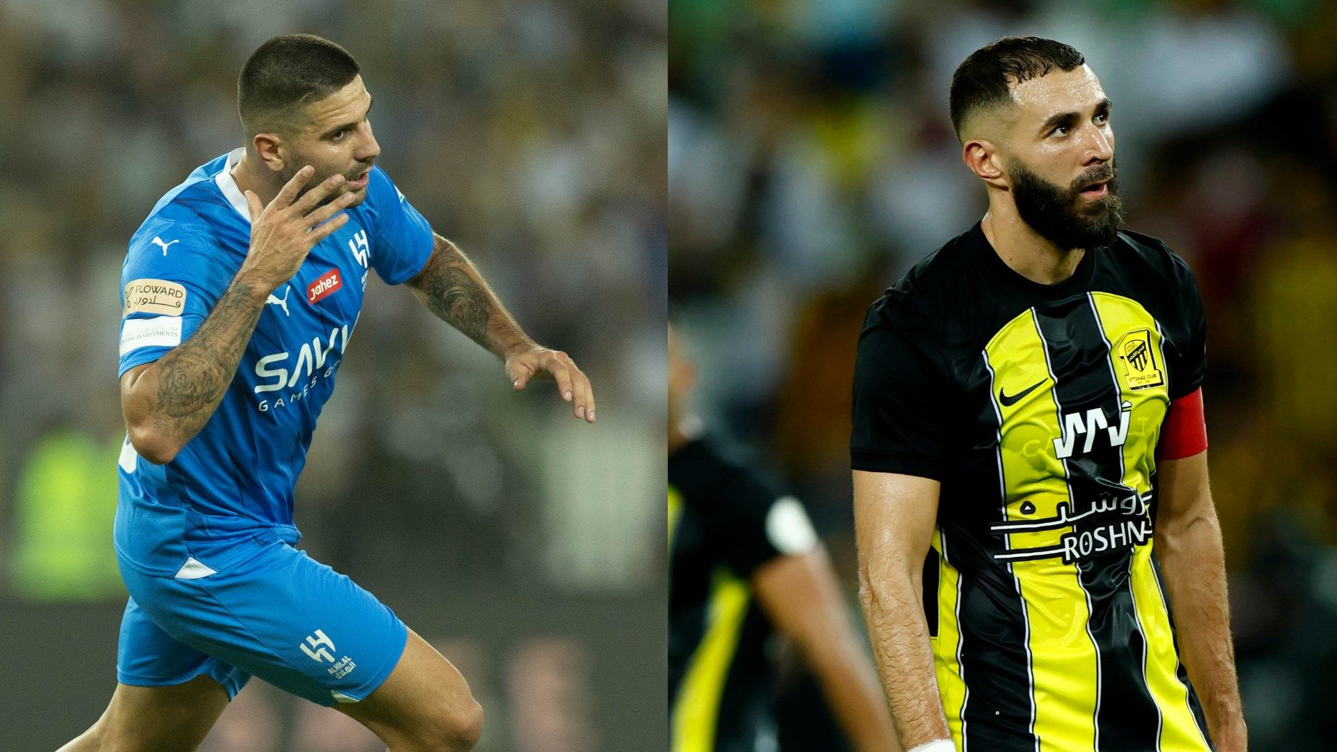 Aleksandar Mitrovic Karim Benzima Hilal Ittihad SPL 2023-2024