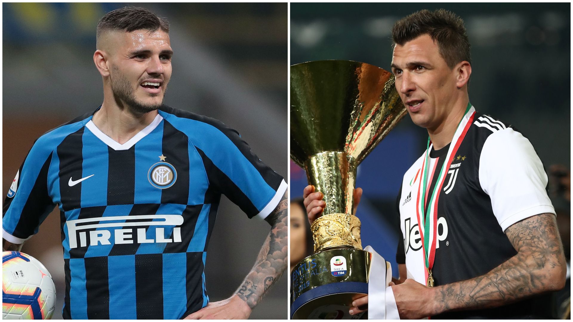 Icardi Mandzukic Inter Juventus