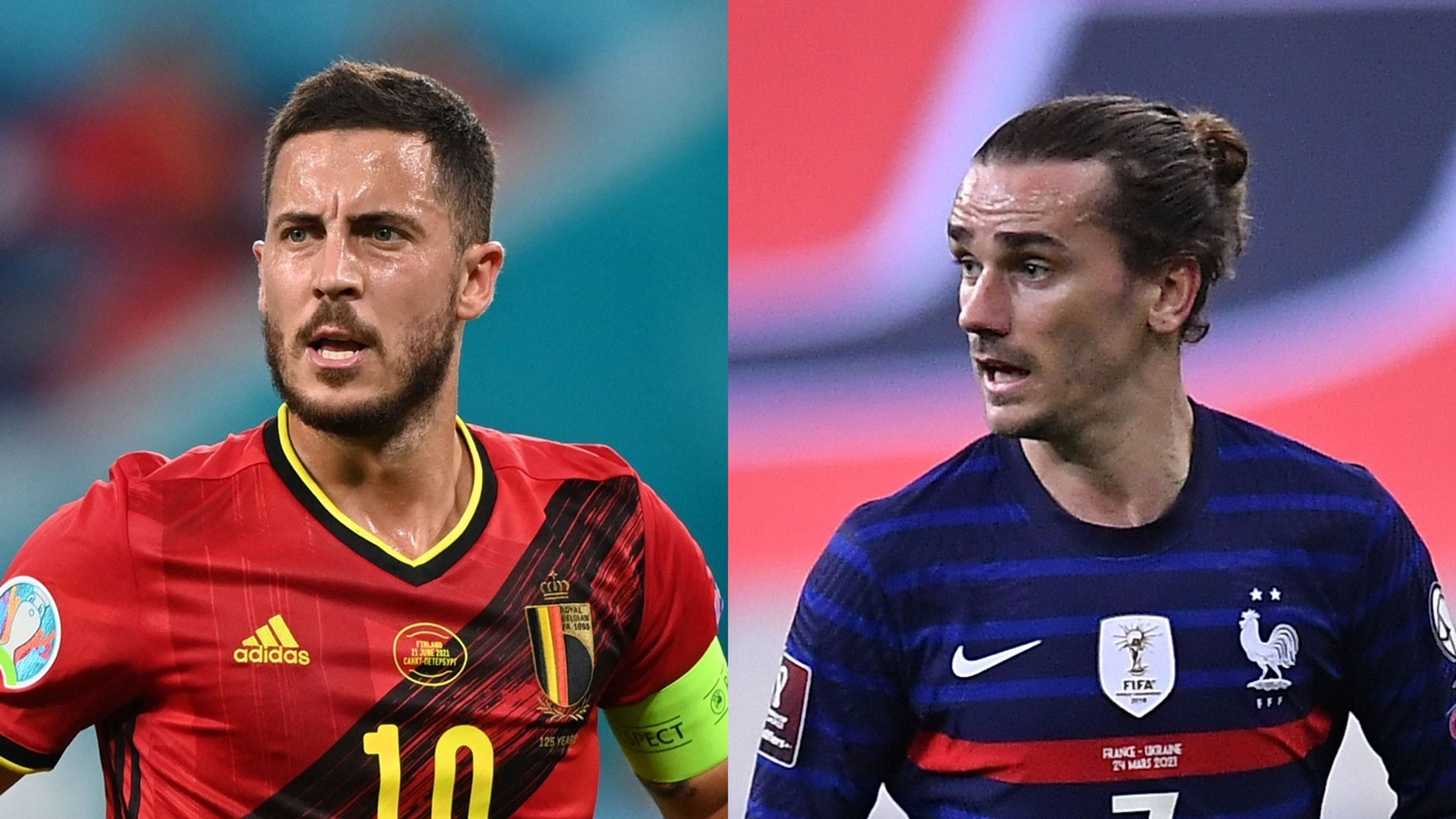 MP_Eden Hazard_Belgium vs Antoine Griezmann_France
