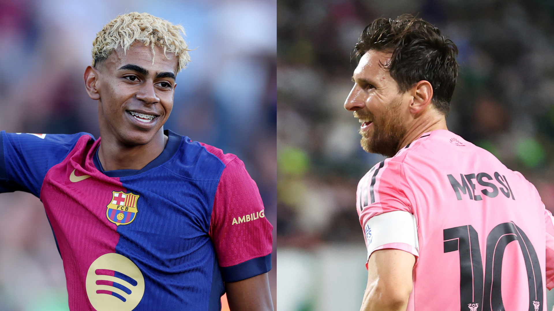 Following in Lionel Messi's footsteps! Lamine Yamal embraces comparisons to Argentine hero as Barcelona wonderkid handed iconic shirt number | Goal.com UK