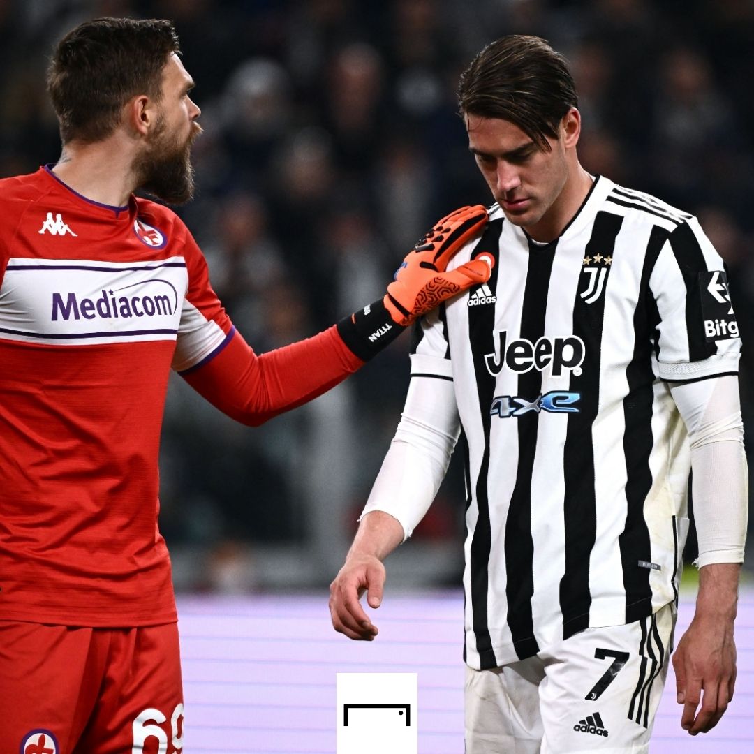 Dusan Vlahovic Juventus Fiorentina Serie A 2021-22 GFX