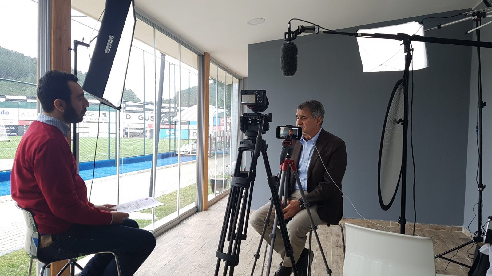 Cetin Cem Yilmaz Senol Gunes Interview Besiktas