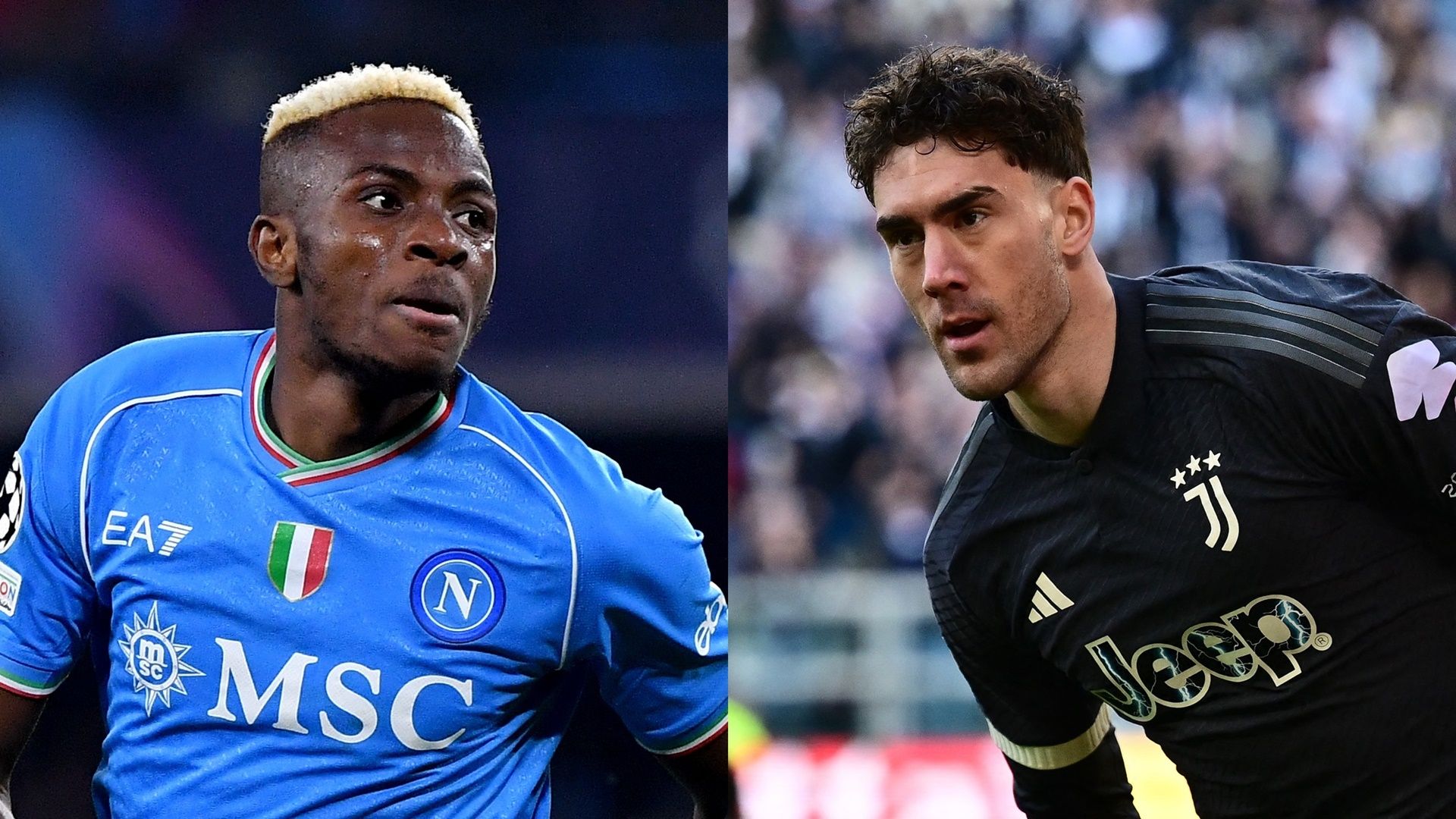 MP_Victor Osimhen_Napoli vs Dusan Vlahovic_Juventus