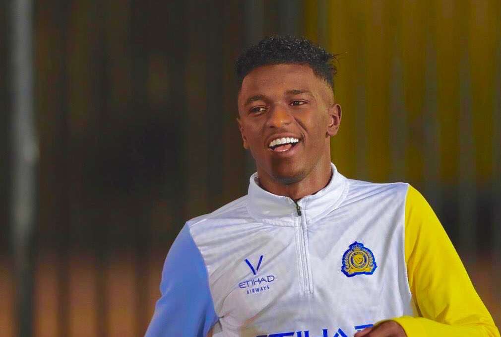 فرج الغشيان لاعب النصر المنتقل لفريق القادسية الدوري السعودي