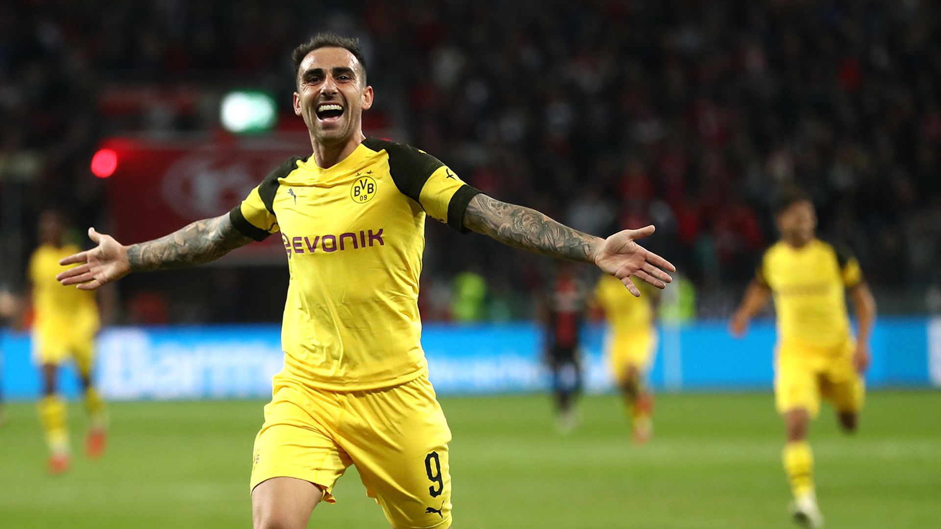 Paco Alcacer Dortmund 2018-19