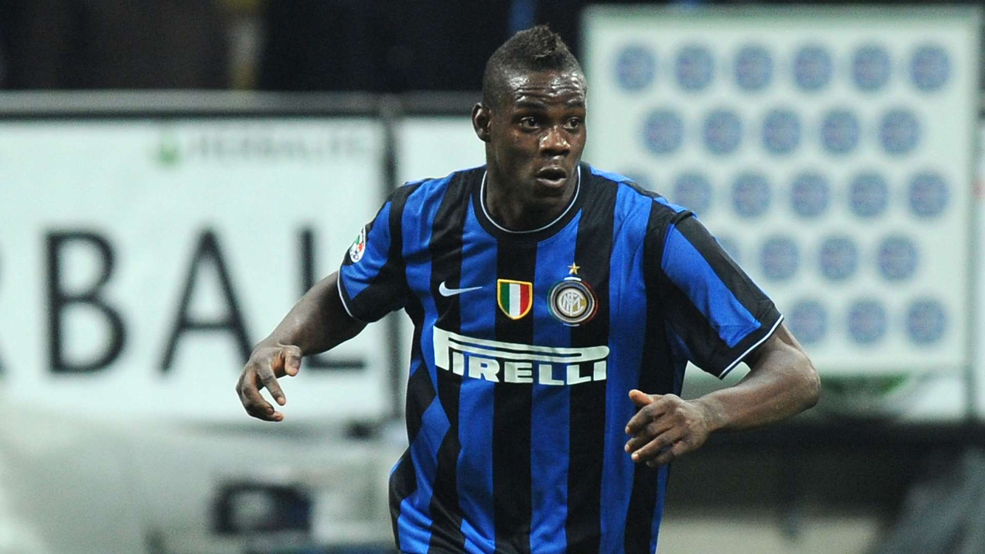 Mario Balotelli Inter Mailand Juventus Serie A 04162010