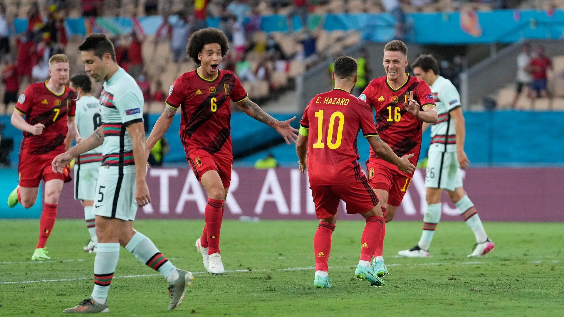 Thorgan Hazard Belgium Portugal 27062021