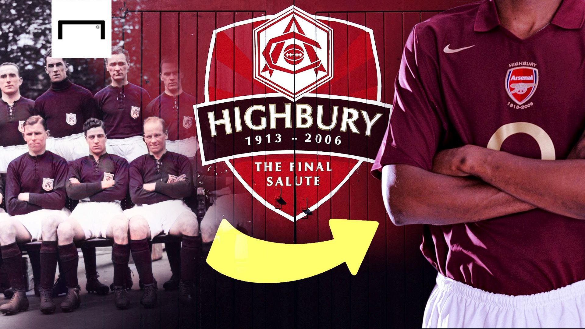 The story of Arsenal s Farewell to Highbury Kit Goal UK