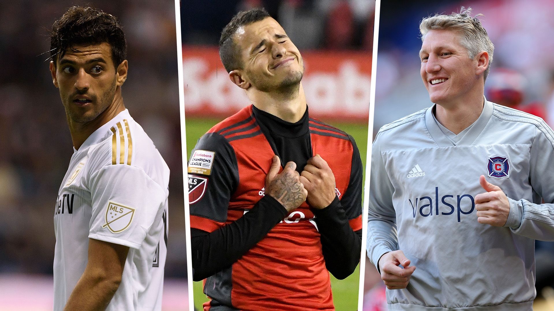 Carlos Vela Sebastian Giovinco Bastian Schweinsteiger Split