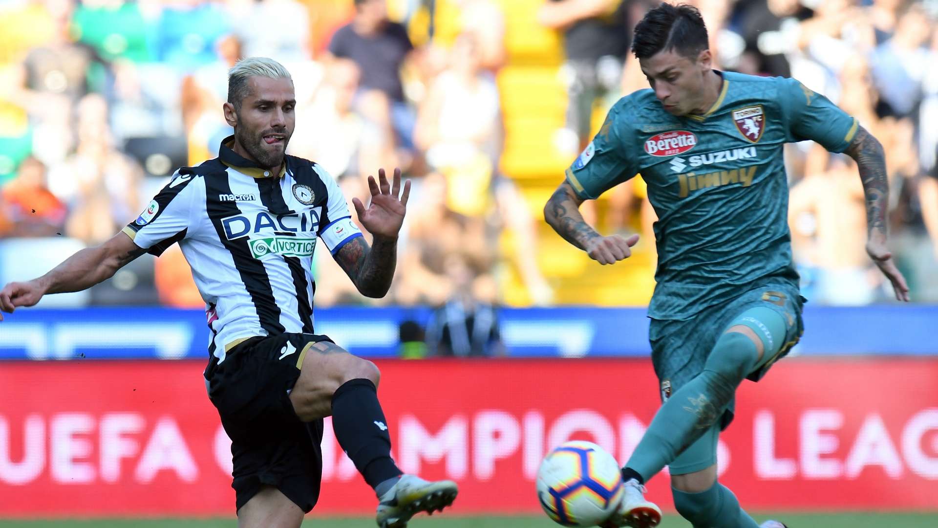 Valon Behrami Daniele Baselli Udinese Torino Serie A