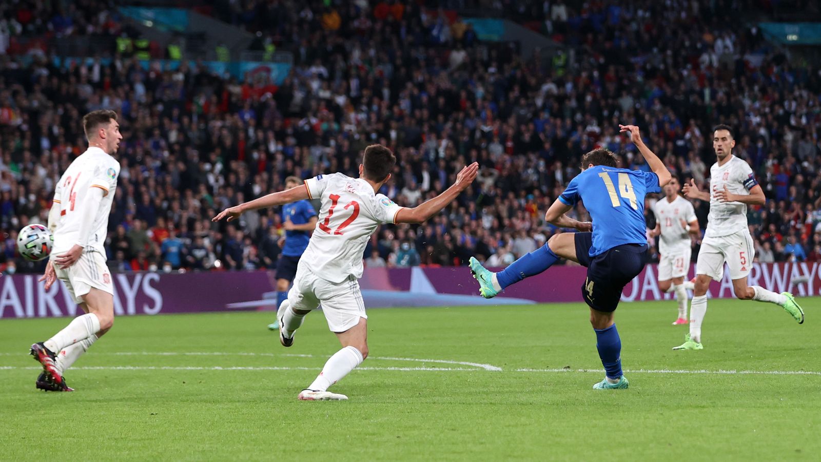 Chiesa, España vs. Italia