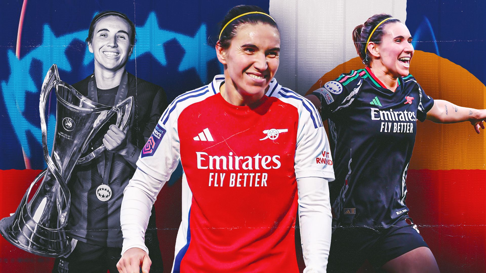 Mariona Caldentey Arsenal UWCL GFX