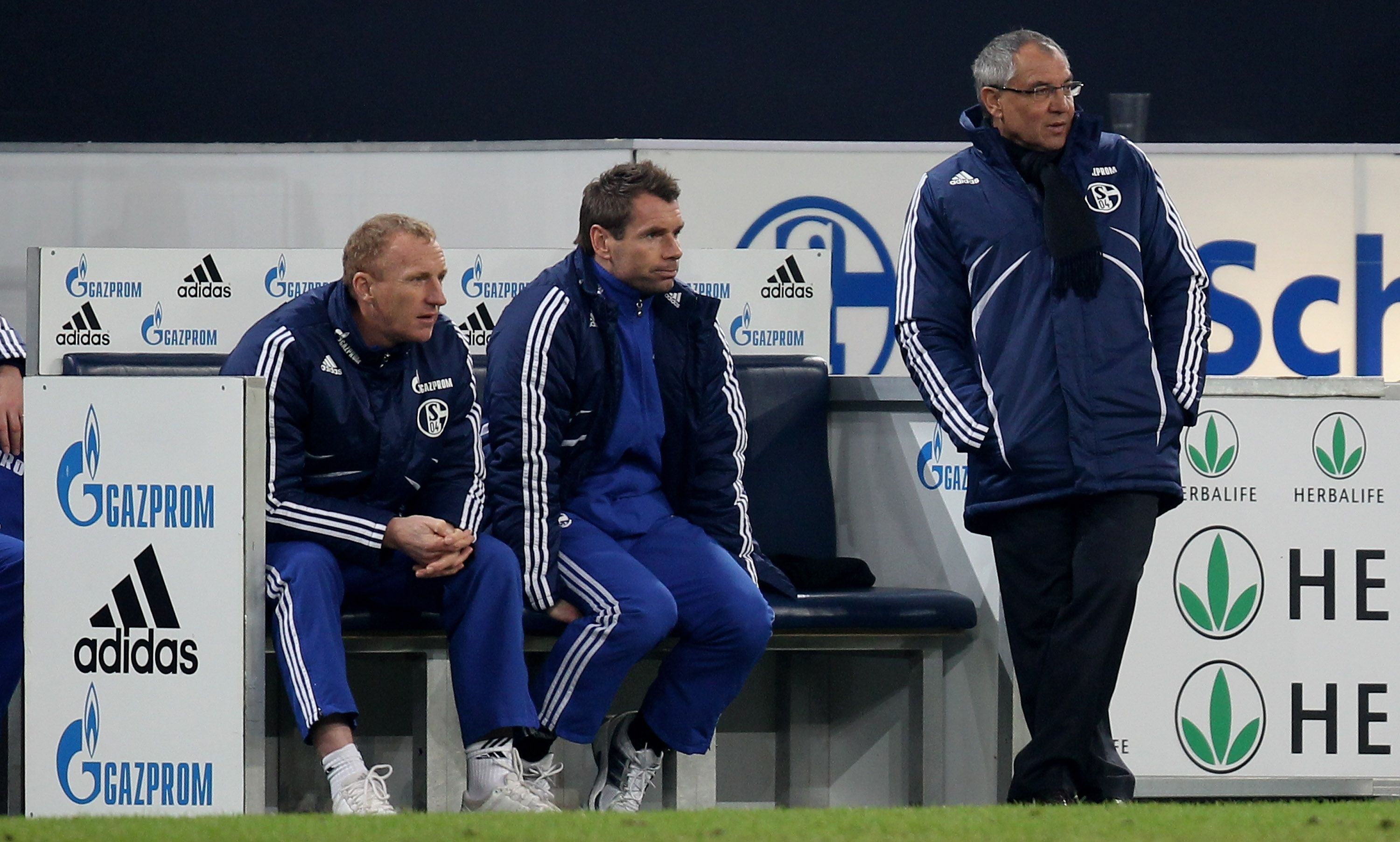 Felix Magath FC Schalke 04 Hamburger SV Bundesliga 01152011