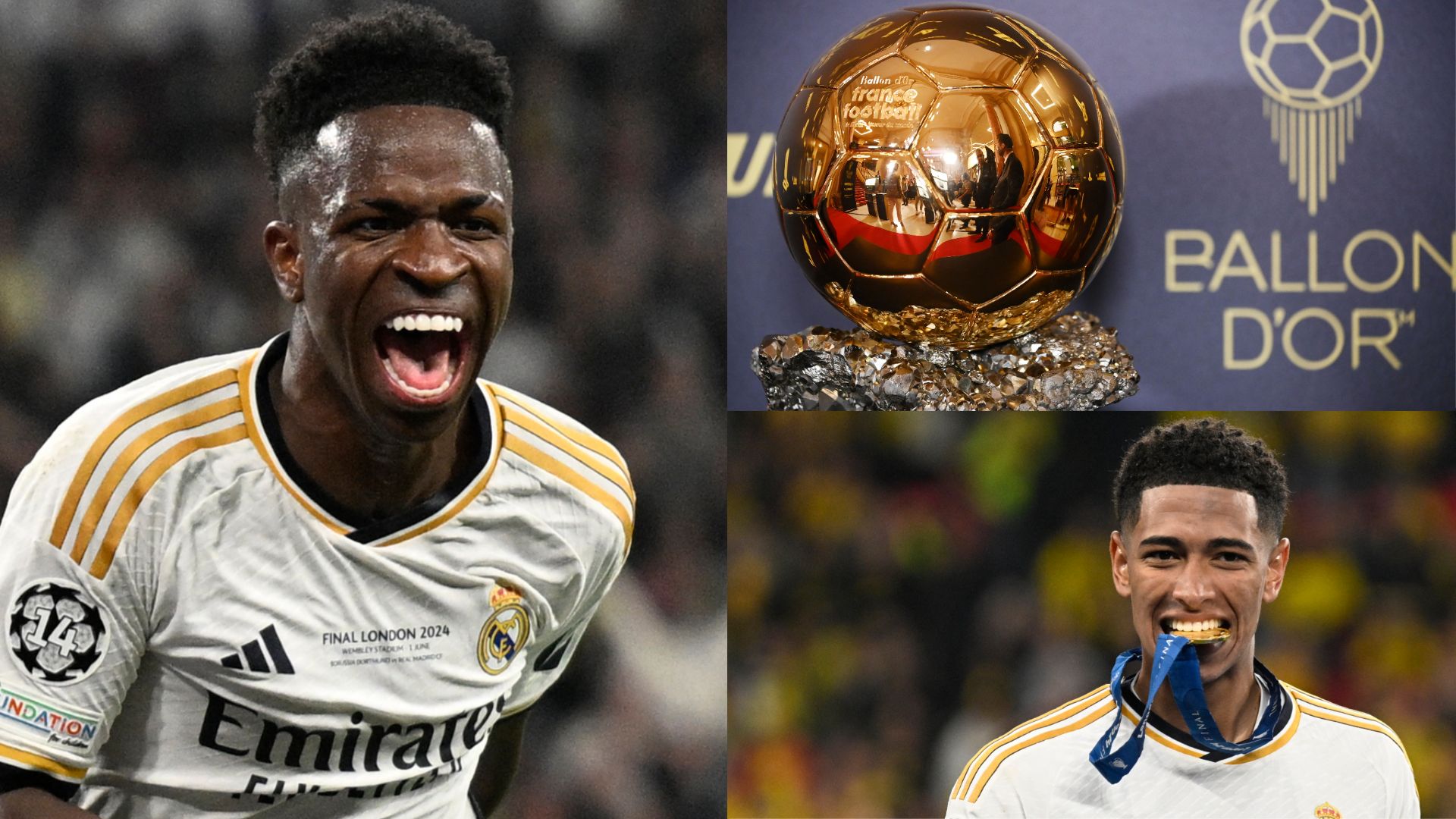 Ballon d'Or Vinicius Junior Jude Bellingham