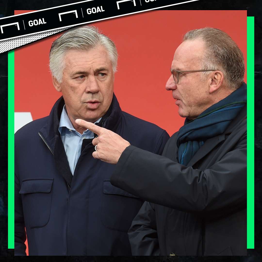 Carlo Ancelotti Karl-Heinz Rummenigge Bayern Munich PS