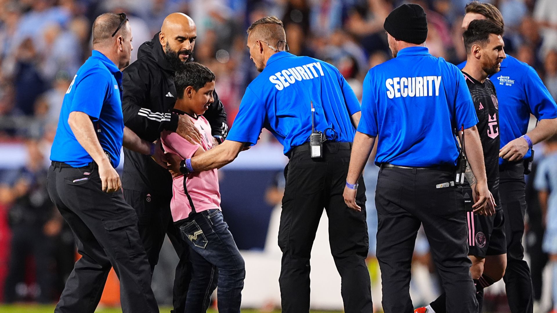 Lionel Messi pitch invader Inter Miami 2024
