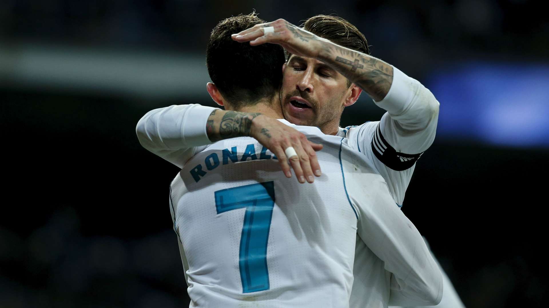 Cristiano Ronaldo Sergio Ramos Real Madrid