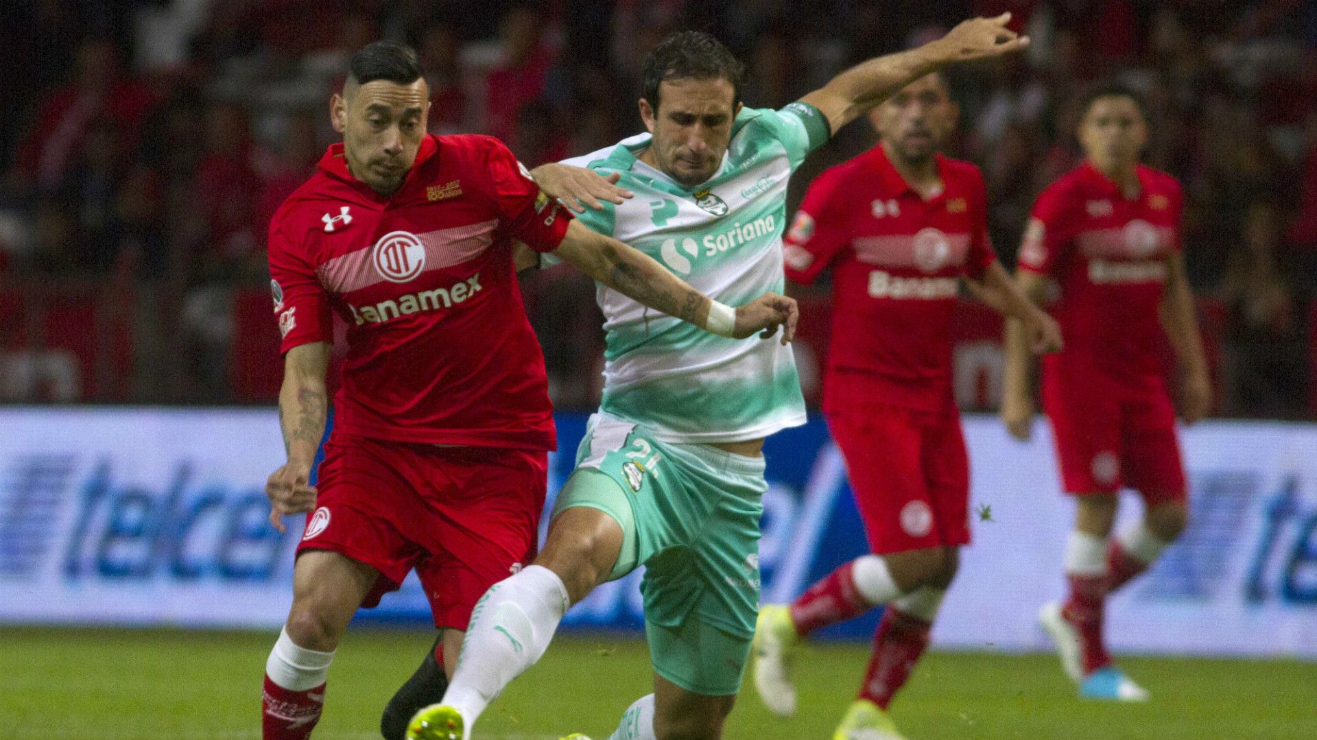 Rubens Sambueza Toluca Carlos Izquierdoz Santos Laguna