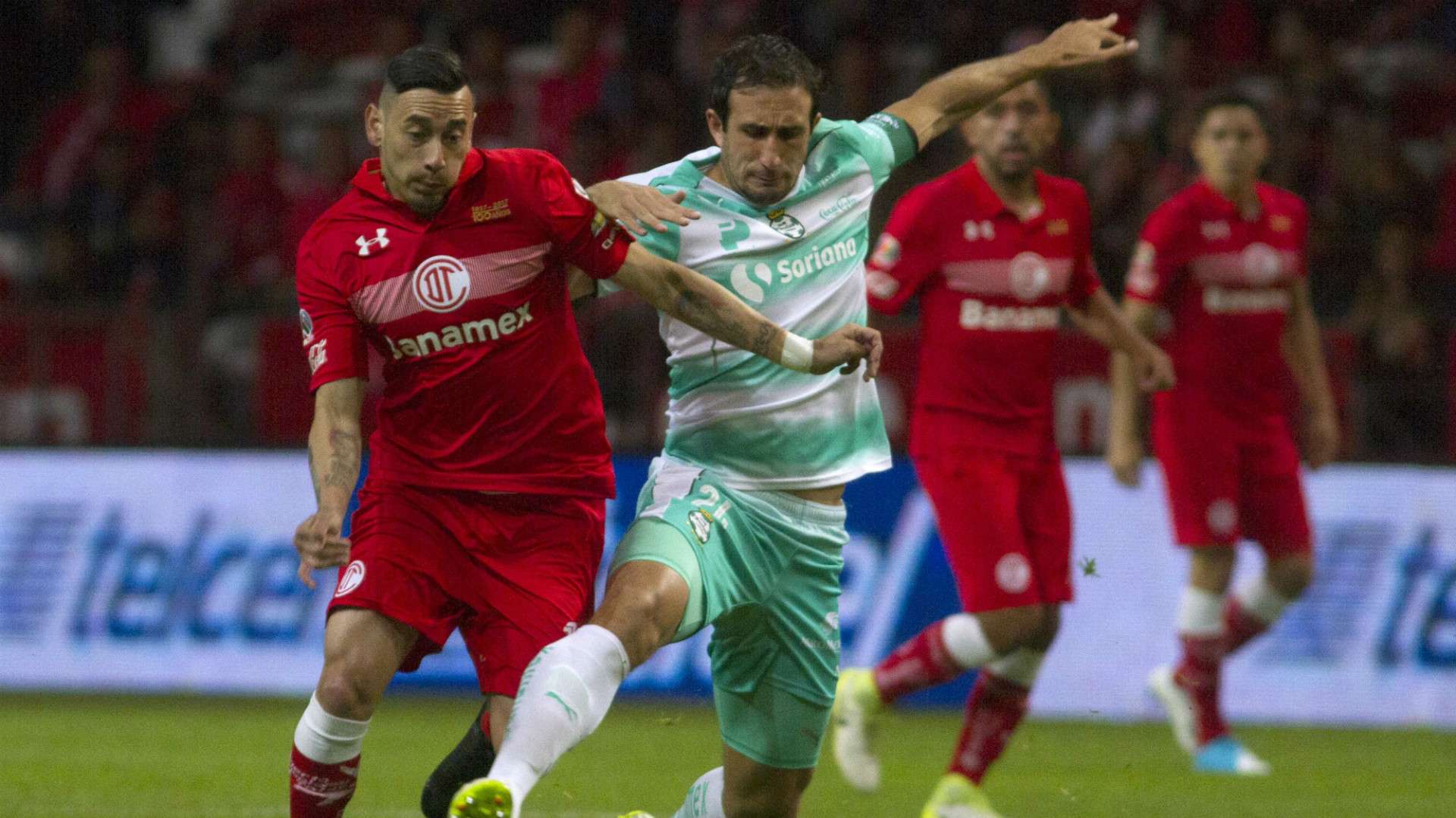 Rubens Sambueza Toluca Carlos Izquierdoz Santos Laguna