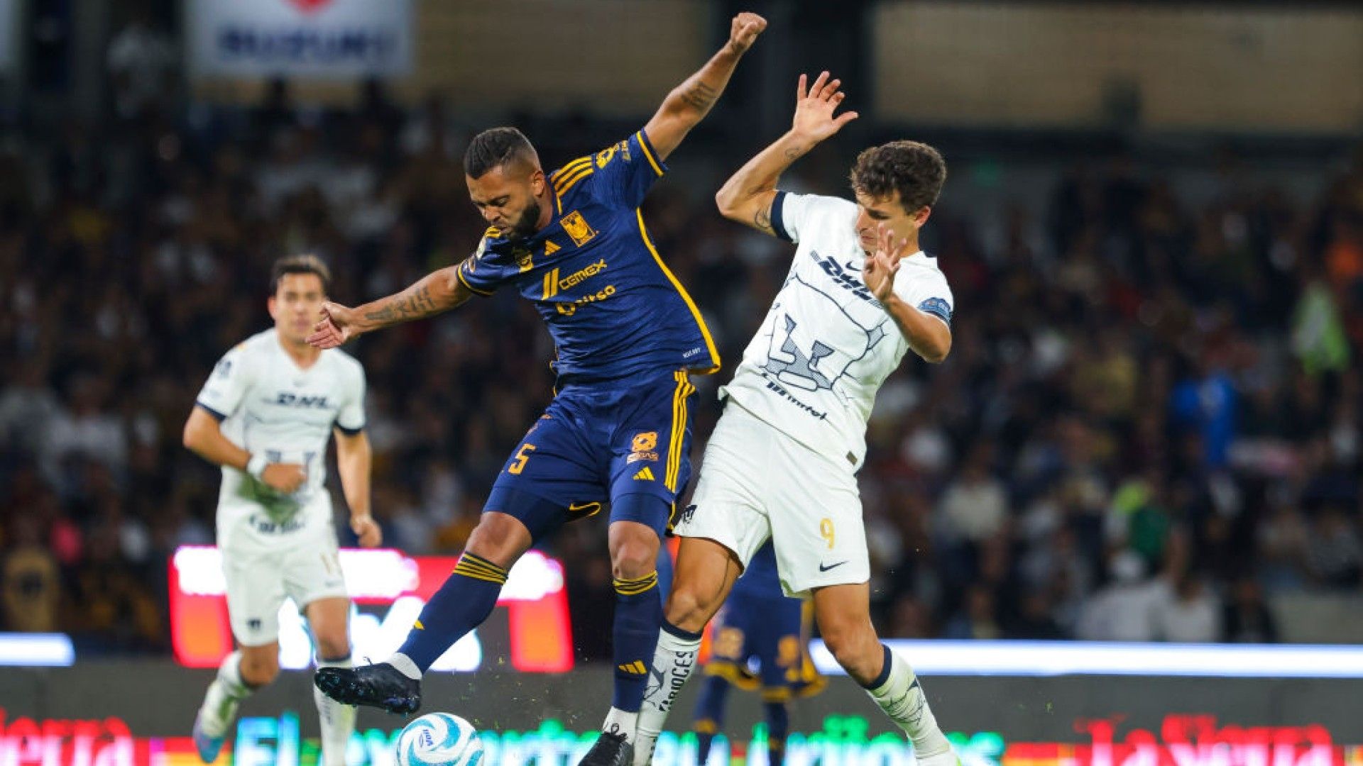 Rafael Carioca Juan Ignacio Dinenno Pumas Tigres Apertura 2023