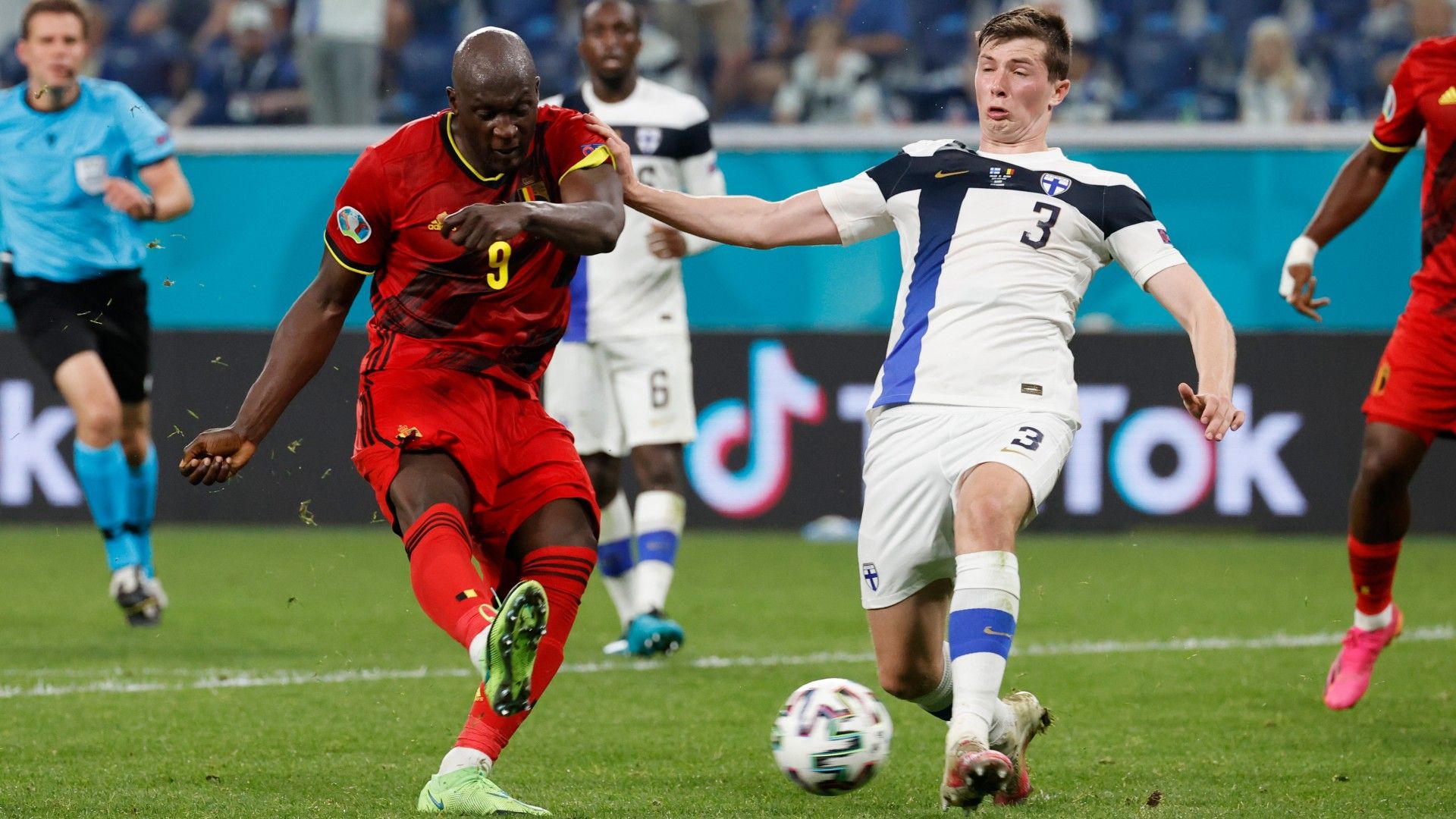 Lukaku Finland Belgium