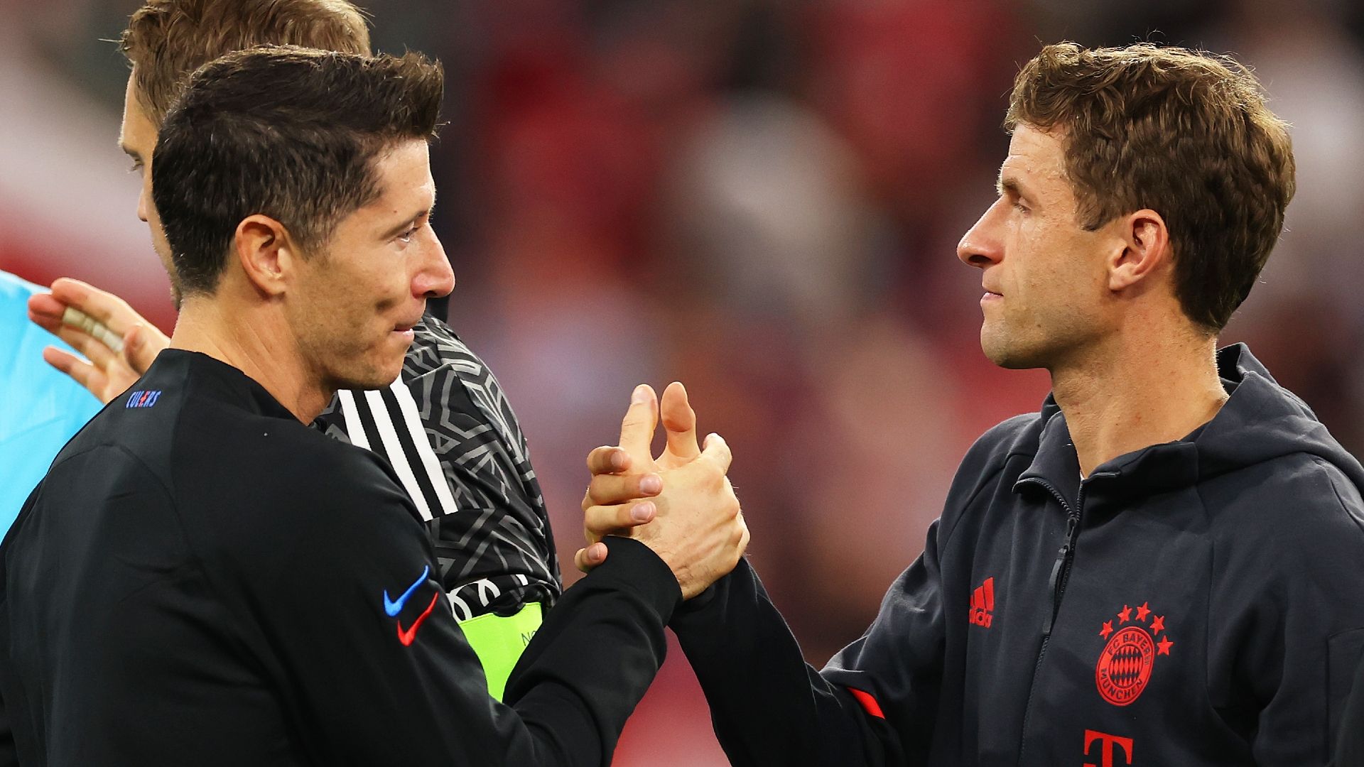 Thomas Muller Robert Lewandowski Bayern Munich