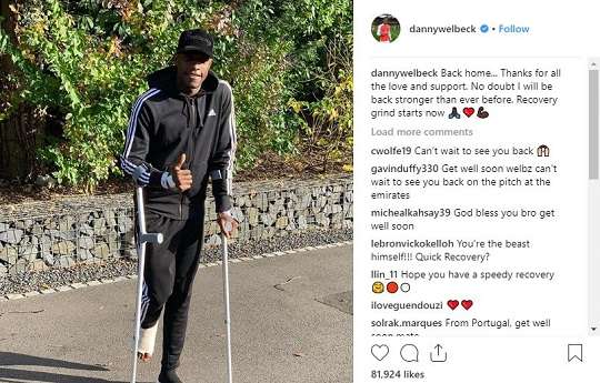 대니 웰백 인스타그램