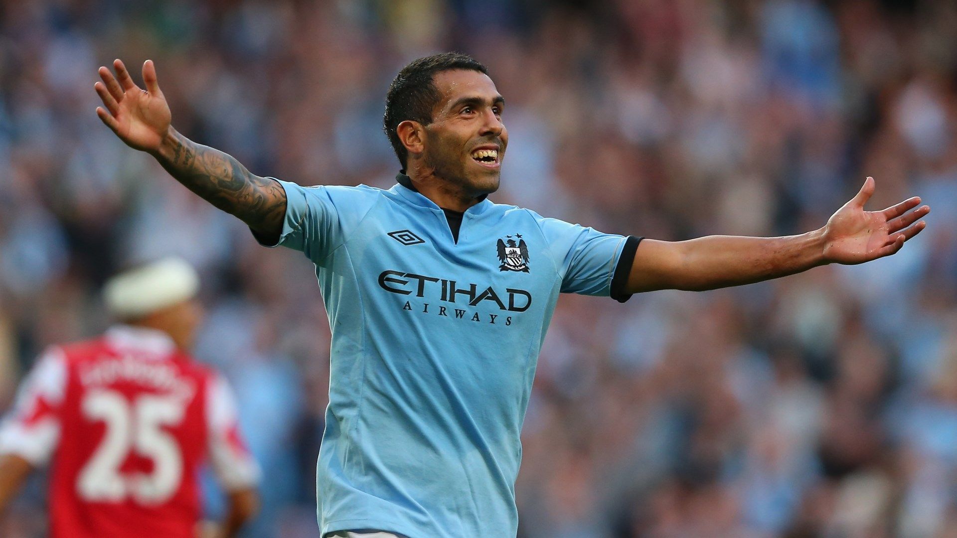 Carlos Tevez Manchester City 2012