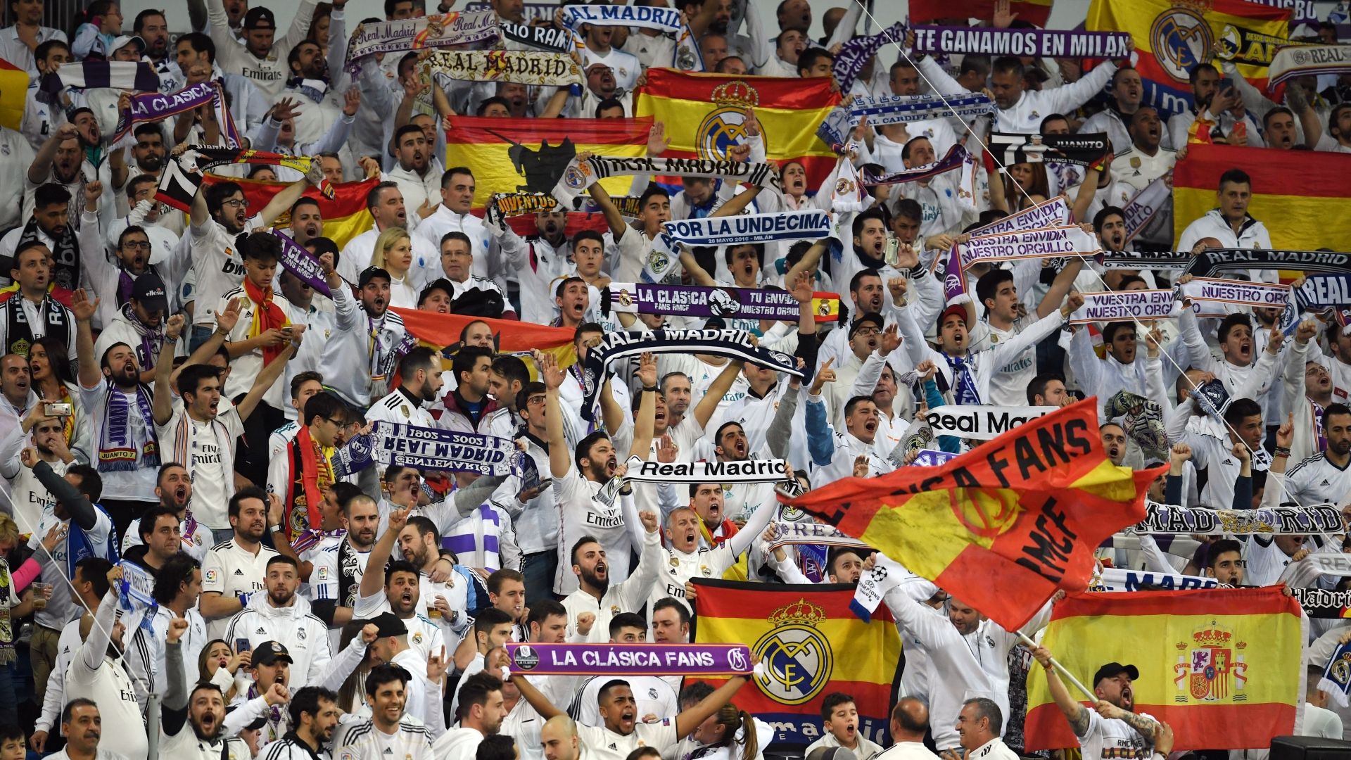 Aficionados Real Madrid