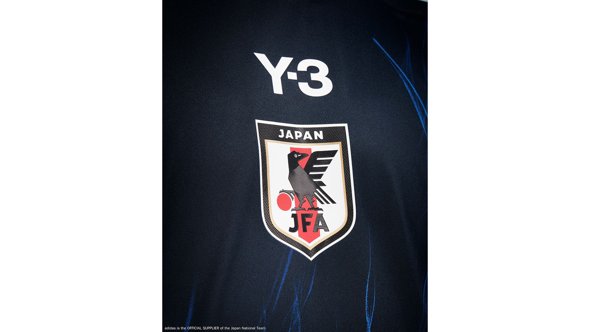 サッカー日本代表コラボブランド【Y-3】スバヤ☆白 ロゴ 無地 サッカー日本代表史上初「Y-3」とのコラボレーションが実現
