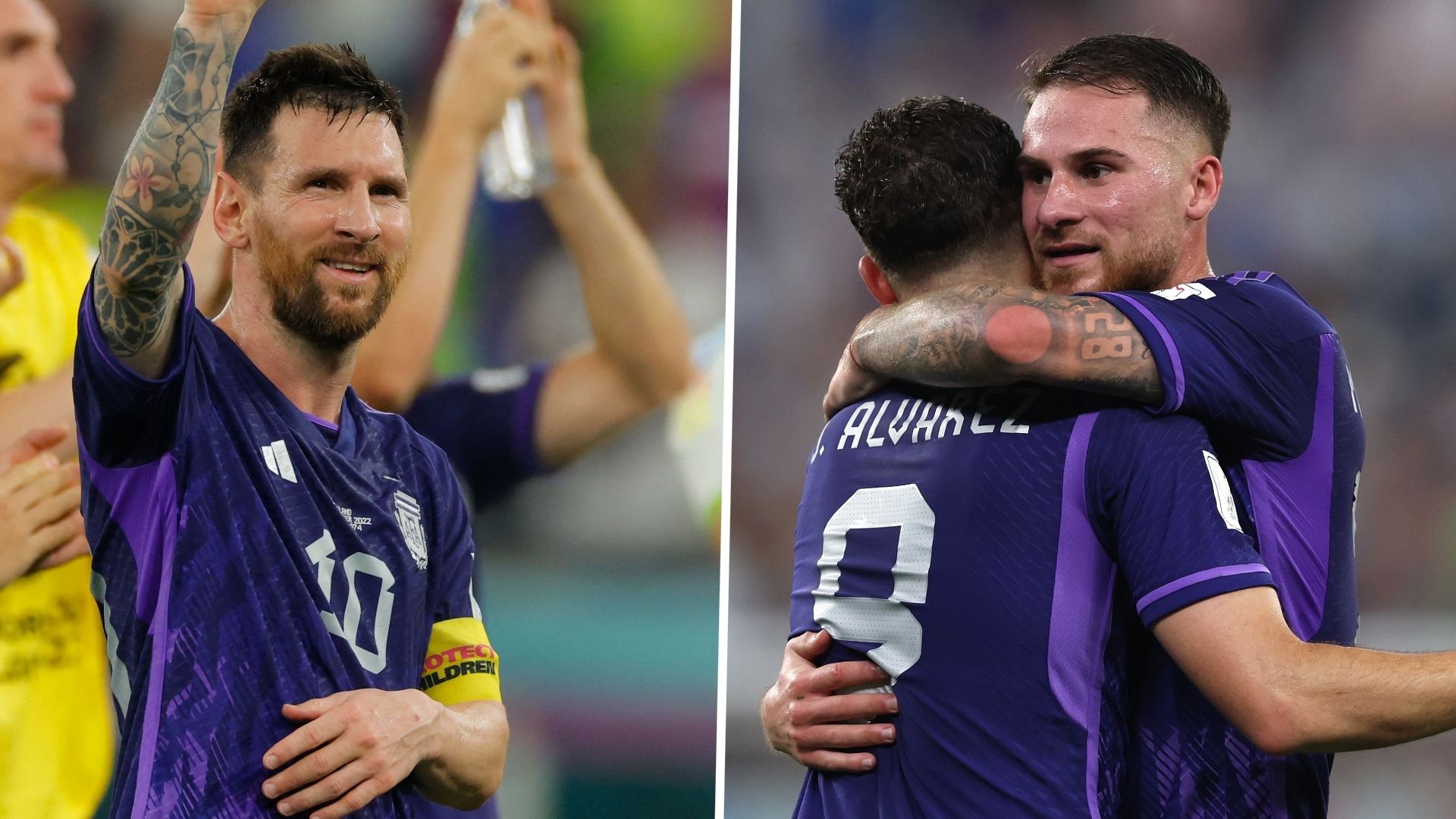 Messi Mac Allister Polonia Argentina