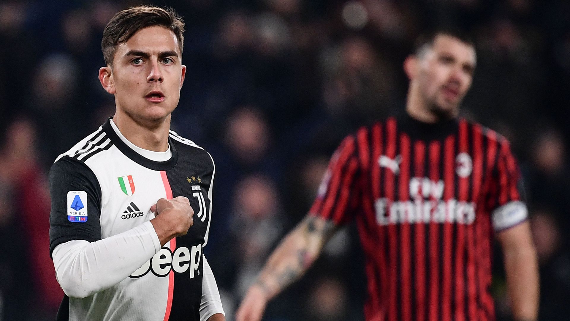 Paulo Dybala Alessio Romagnoli Juventus Milan