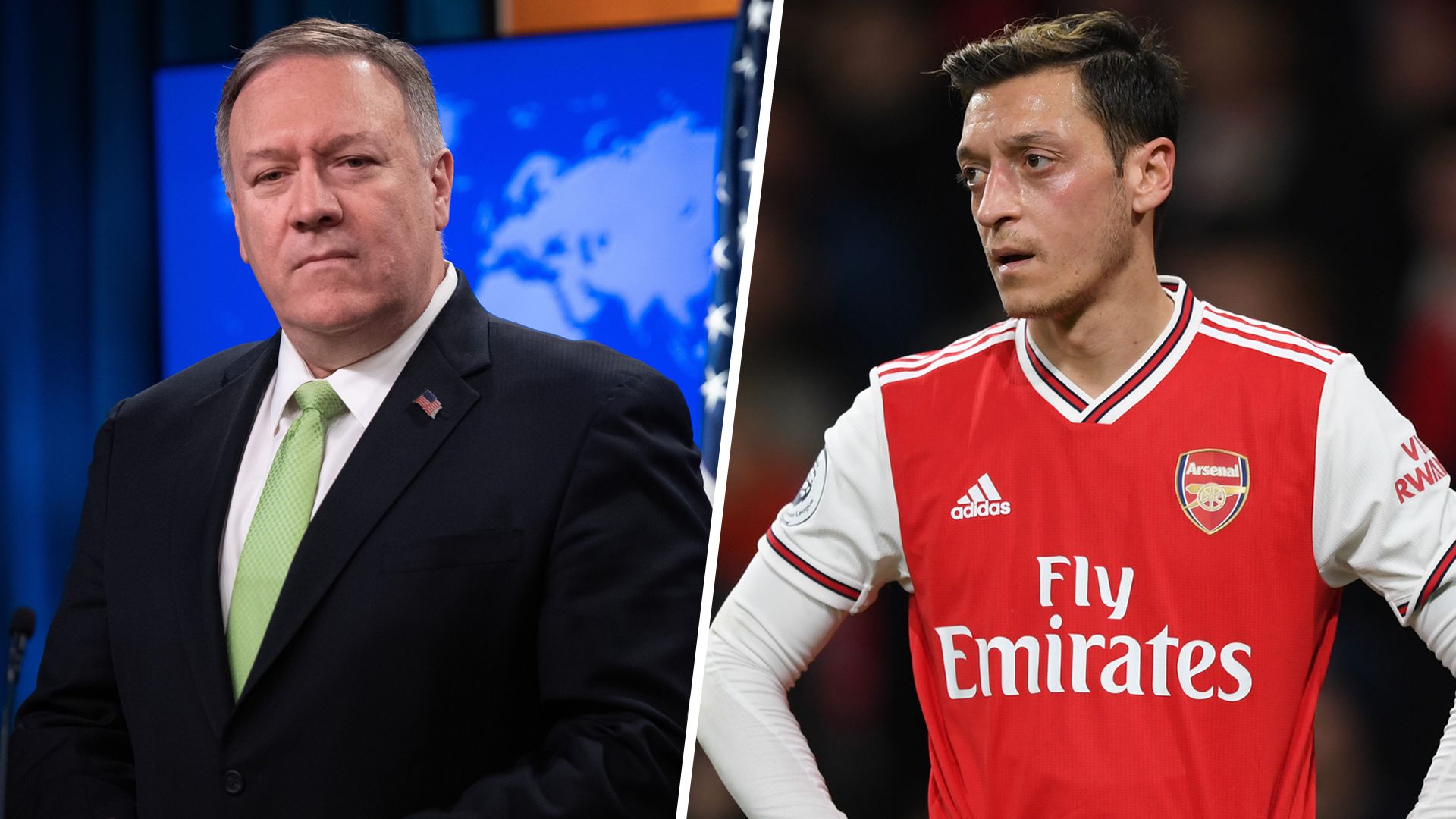 Mesut Ozil Mike Pompeo